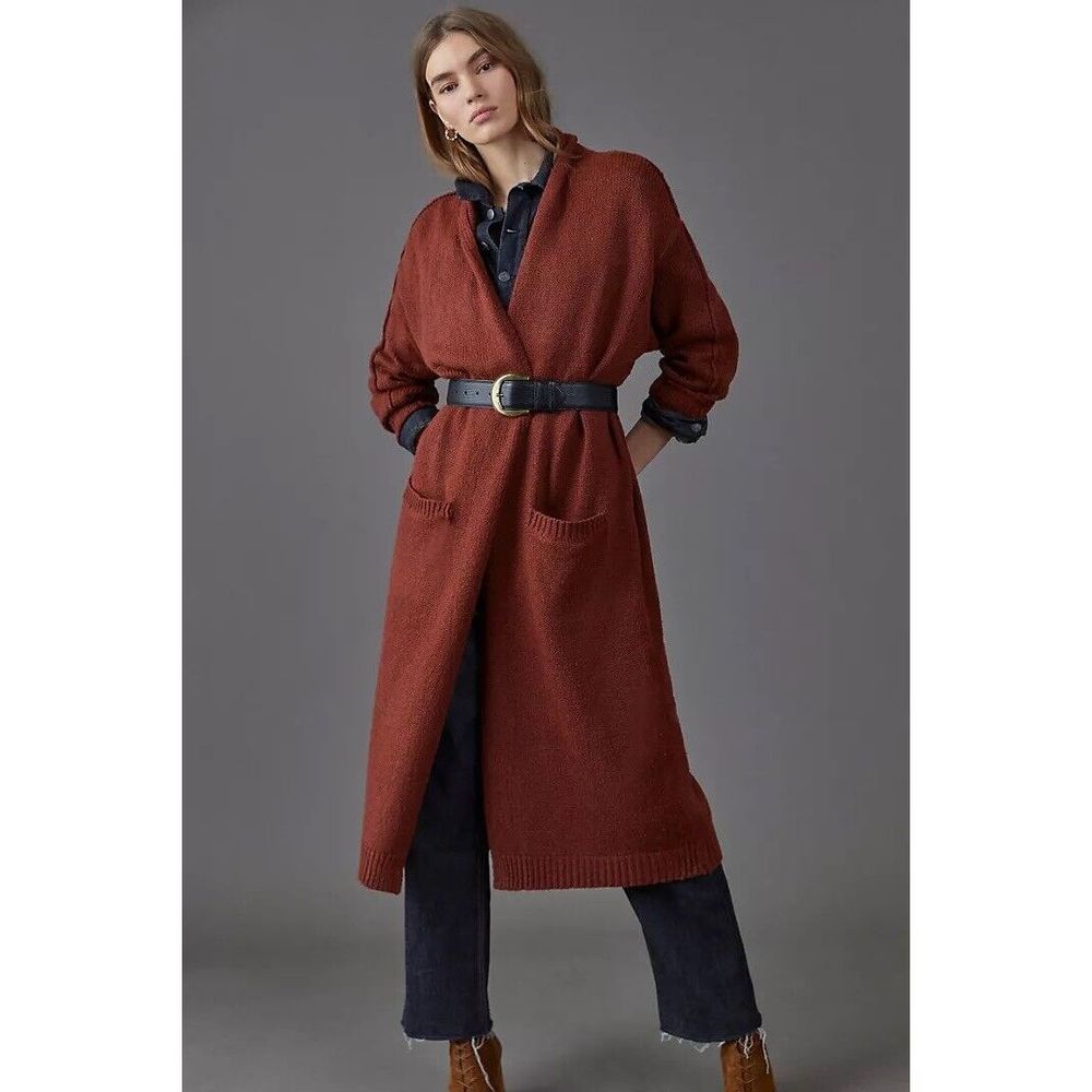 Anthropologie Leo & Viola Isla Marled Cardigan Size 2X. B24 - Picture 1 of 12